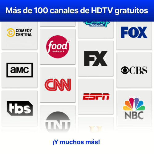 ANTENA SATELITAL WaveMax HD + 100 CANALES